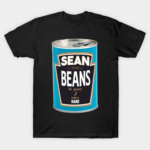 Sean Beans In Gravy 1 Variety Hard T-Shirt by Bevatron